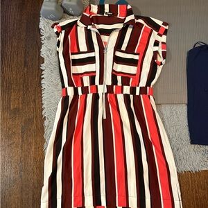 Express Multicolor Striped dress